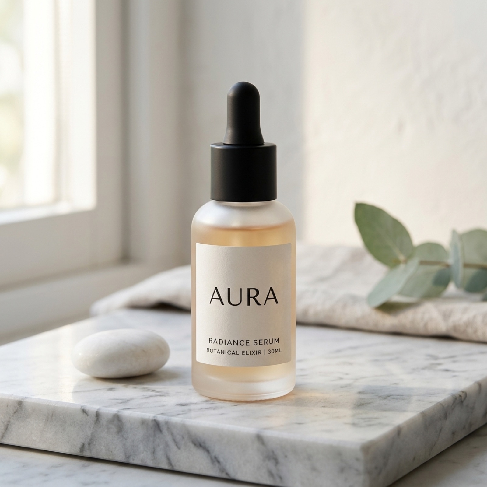 Aura radiance serum creative